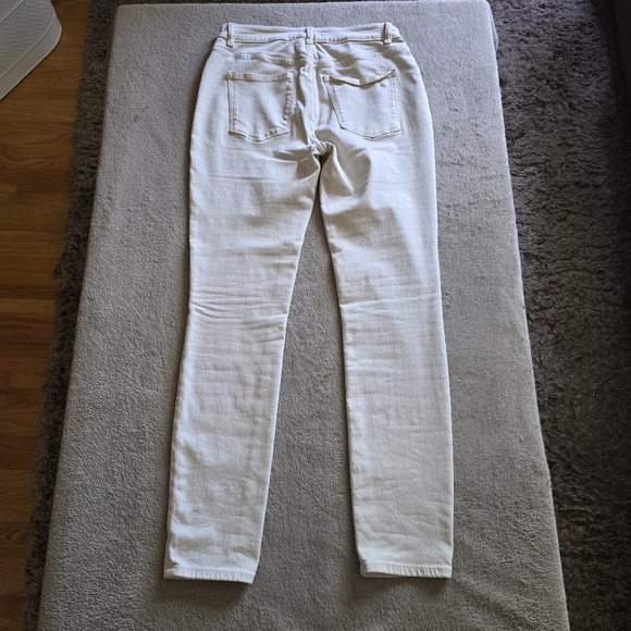 DL1961 Nina High Rise Instasculpt Skinny Ivory size 30 - Picture 7 of 15